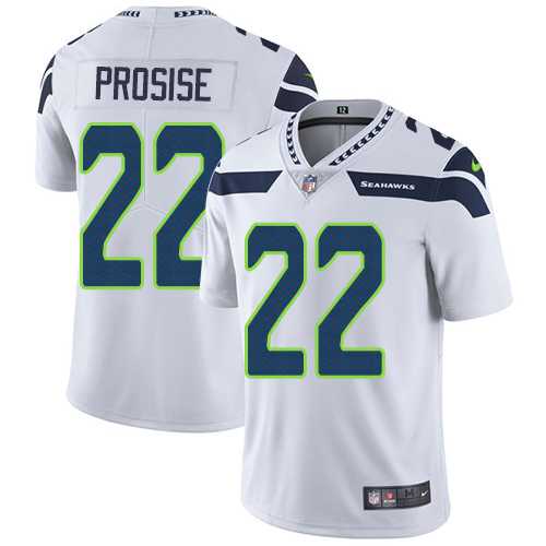Nike Seattle Seahawks #22 C. J. Prosise White NFL Vapor Untouchable Limited Jersey,We sell and wholesale Nike Seattle Seahawks #22 C. J. Prosise White NFL Vapor Untouchable Limited Jersey on line form chian!